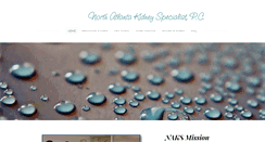 Desktop Screenshot of northatlantakidney.com